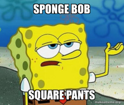 Tough SpongeBob