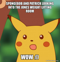 Surprised Pikachu