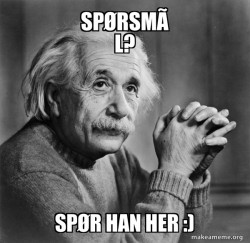Serious Albert Einstein