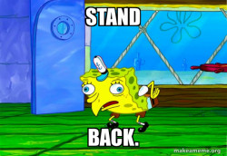 Mocking SpongeBob
