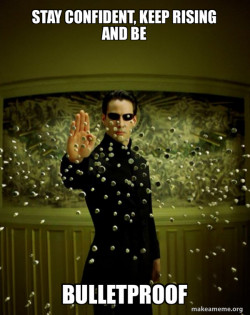 Neo Stopping Bullets