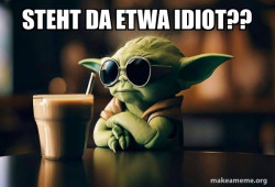 Cool Yoda (Sunglasses)