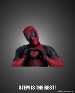 Deadpool Heart Hands