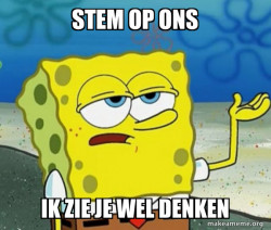 Tough SpongeBob