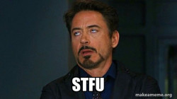 Tony Stark Eye Roll