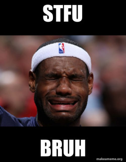 Lebron Crying