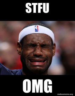 Lebron Crying