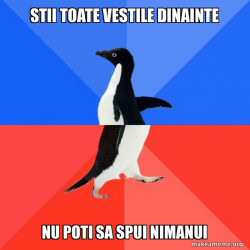 Socially Awkward Awesome Penguin