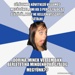 Annoying Facebook Girl