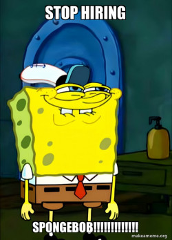 SpongeBob Grin