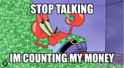 Mr Krabs Money