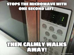 One second left