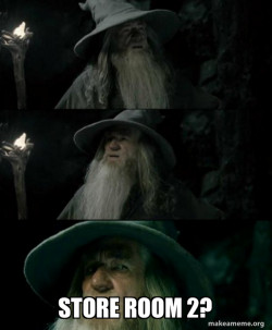 Confused Gandalf
