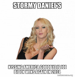 Stormy Daniels Meme Generator Template