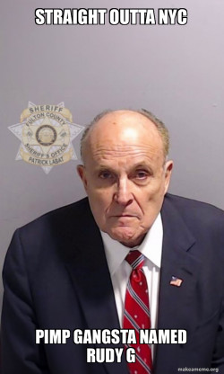 Rudy Giuliani Mugshot