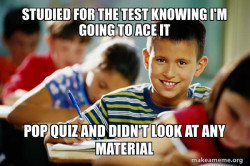 Scumbag Student