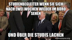 And then we told them