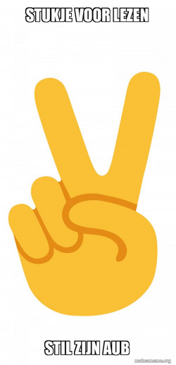 Peace Sign Emoji