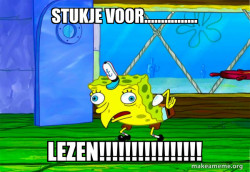 Mocking SpongeBob