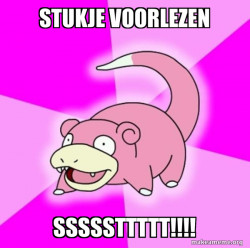 Slowpoke the Pokemon