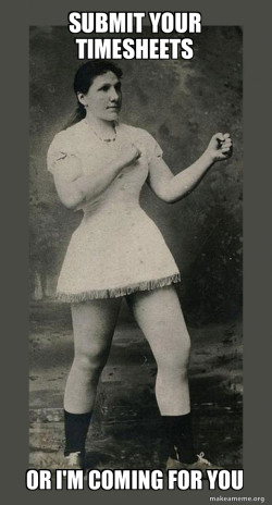 Overly Manly Woman