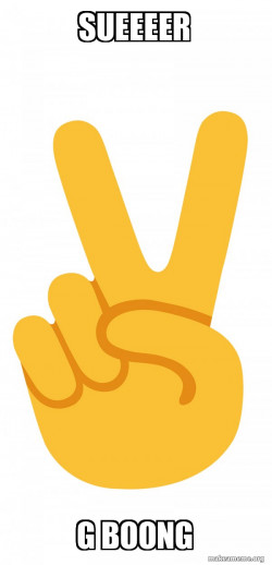 Peace Sign Emoji