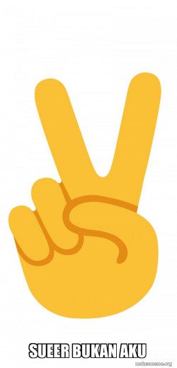 Peace Sign Emoji