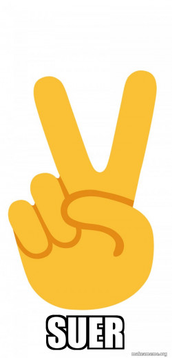 Peace Sign Emoji
