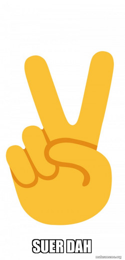 Peace Sign Emoji