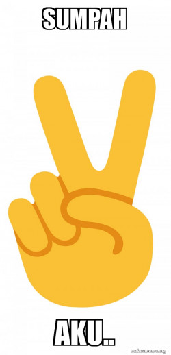 Peace Sign Emoji
