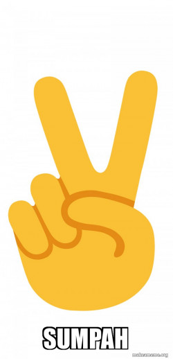 Peace Sign Emoji
