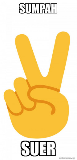 Peace Sign Emoji