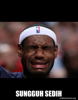 Lebron Crying