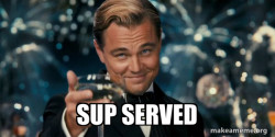 Great Gatsby Reaction - Leonardo DiCaprio Toast