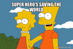 Bart and Lisa Chat