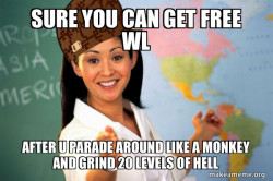 Scumbag Teacher