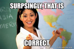 Unhelpful High School Teacher