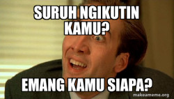 Sarcastic Nicholas Cage
