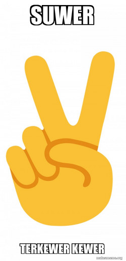 Peace Sign Emoji