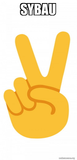 Peace Sign Emoji