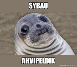 Squeamish Seal