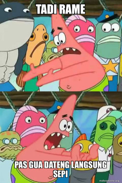 Push It Somewhere Else Patrick