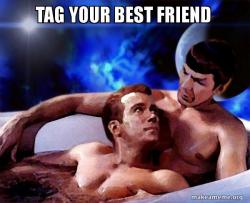 Spock and Kirk