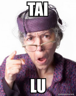 Disapproving Grandma