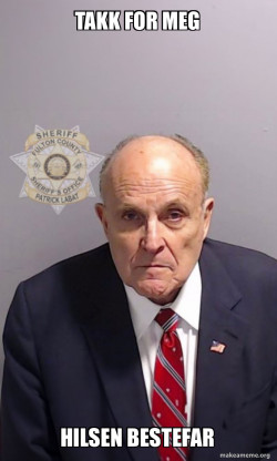 Rudy Giuliani Mugshot