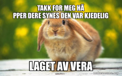 Regretful Rabbit