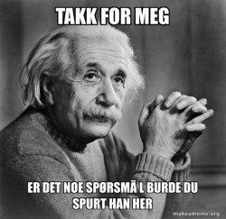 Serious Albert Einstein