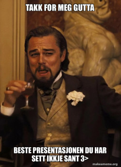 Leonardo DiCaprio Laughing Django
