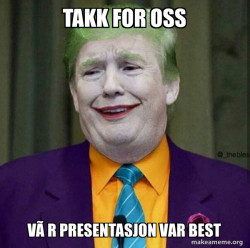 Donald Trump - The Joker