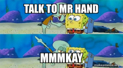 Talk To Spongebob Meme Generator Template